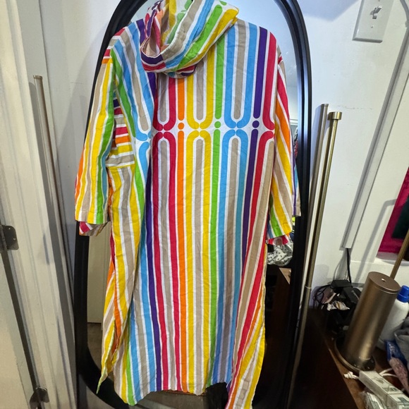 Rainbow multi colored caftan Mr, Turk - Picture 2 of 7